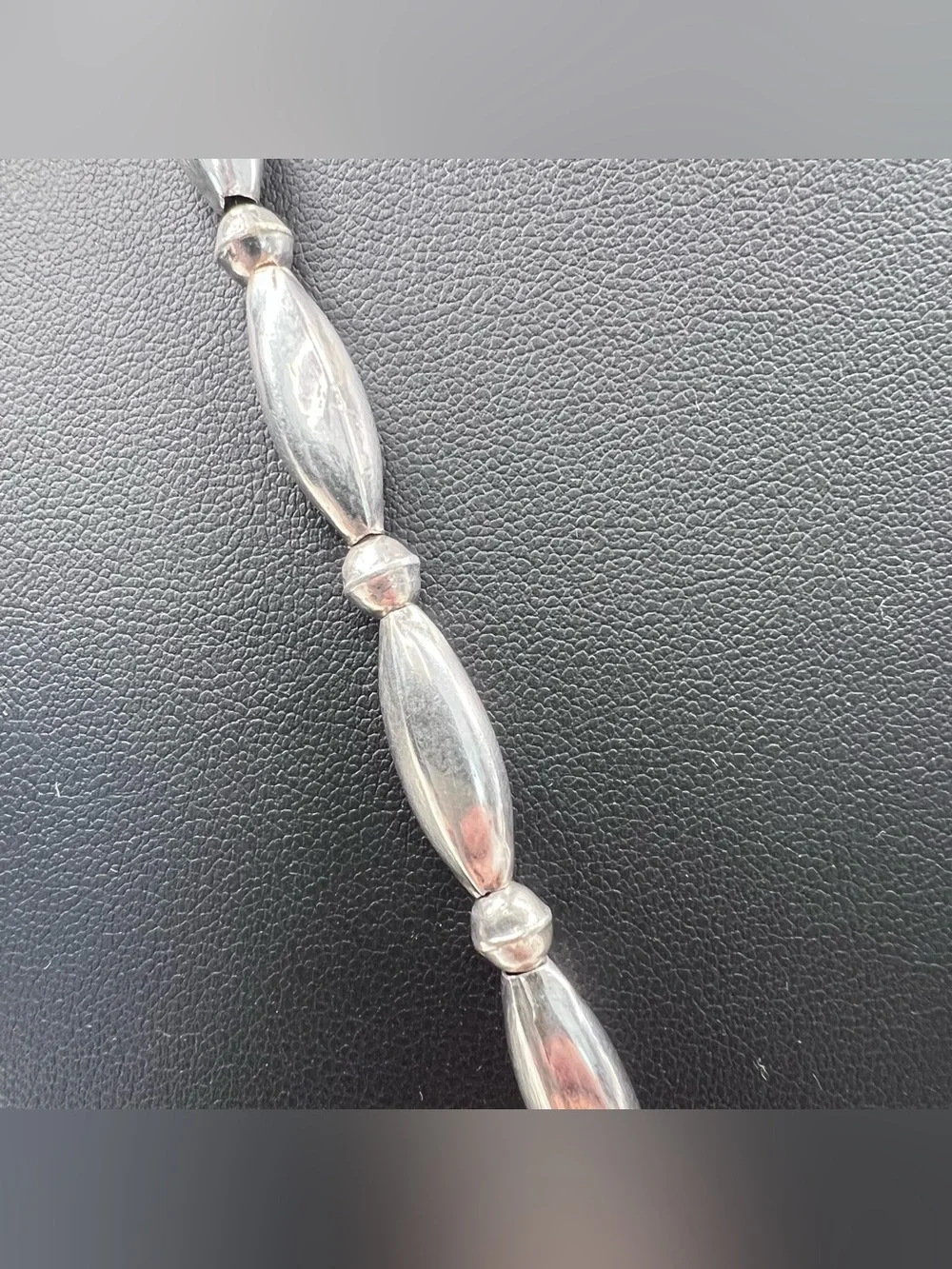 Sterling Silver Navajo Pearls with Pendant
